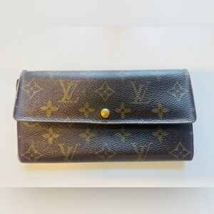 Louis Vuitton Dark Brown Monogram Wallet